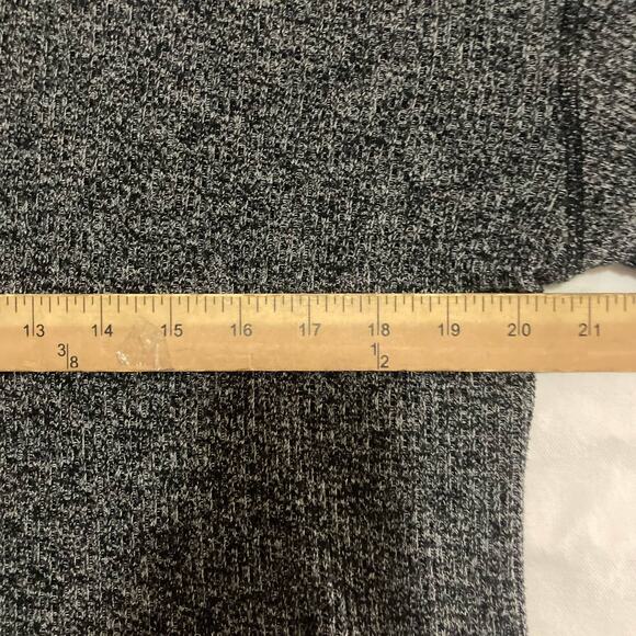 J.Crew Women's Turtleneck in Fine Rib Charcoal Size Medium - Picture 6 of 8